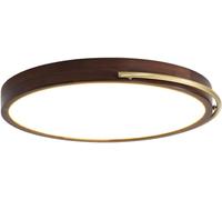Lámpara de Techo LED Vintage: empotrada Japonesa Minimalista con Pantalla acrílica, Ideal para Sala de Estar, Dormitorio, Comedor, Cocina, Estudio y Pasillo.