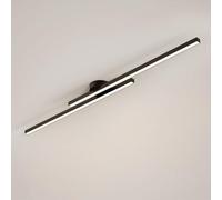 Lámpara de techo lineal LED regulable, lámpara de montaje semiempotrado de 90cm para sala de estar