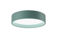 Lámpara de Techo LP Circle con Difusor Opalino, Ø45, 3000 K y Interruptor Dali, Color Petróleo Pálido.
