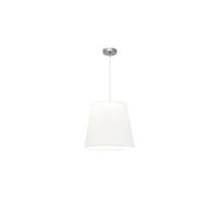 Lampara colgante maldivas 1xe27 cromo/blanco reg.40d de fabrilamp.