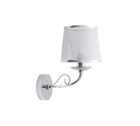 Lampara de techo metal color cromo serie sumba 15cm 27 cm