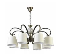 Lampara de techo metal color dorado serie concordia 75cm