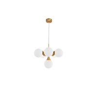 Lampara de techo metal color dorado serie frey 44cm 43 cm
