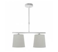 Lampara de techo metal color gris serie consciencia 39cm