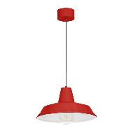 Lámpara de techo Milos interior blanco Rojo
