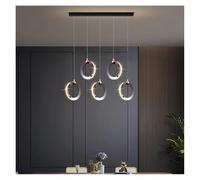 Lámpara de Techo, Modern Dine Dining Room Pendant Lights Indoor Lighting Ceiling Lamp Hanging Light led Chandeliers for Living lightin(5 Heads,Cold)