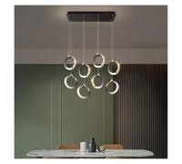 Lámpara de Techo, Modern Dine Dining Room Pendant Lights Indoor Lighting Ceiling Lamp Hanging Light led Chandeliers for Living lightin(8 Heads,Cold)