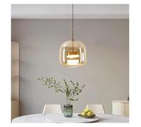 Lámpara de Techo, Modern Dine Dining Room Pendant Lights Indoor Lighting Ceiling Lamp Hanging Light led Chandeliers for Living lightin(1head-A,Dimmable)