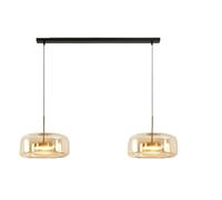 Lámpara de Techo, Modern Dine Dining Room Pendant Lights Indoor Lighting Ceiling Lamp Hanging Light led Chandeliers for Living lightin(2heads-B,Remote)