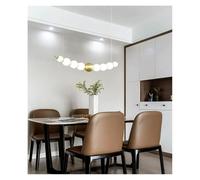 Lámpara de Techo, Modern Dine Dining Room Pendant Lights Indoor Lighting Ceiling Lamp Hanging Light led Chandeliers for Living lightin(Gold 10 Heads A,Warm)