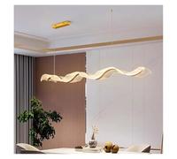Lámpara de Techo, Modern Dining Room Chandeliers Modern Lamp aras Decoration Lighting Pendant Light Drop(Gold,DIMMABLE_180CM)