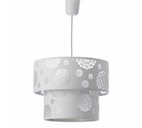Lámpara de techo moderna blanca de poliéster para salón Fantasy - LOLAhome