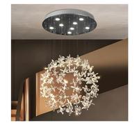 Lámpara de Techo Moderna para Dormitorio, Sala de Estar, Lámpara de Rede Lujo, Iluminación Led para Restaurante, Lámpara Colgante para Cocina./80 Centímetros/a