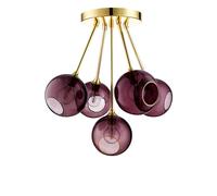 Lámpara de Techo Molecule Purple Rain/Gold de Ballroom
