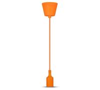 Lámpara de techo, naranja, Profondeur : 1000 mm, E27