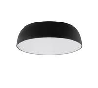 Lámpara de Techo Negro Metal E27 Hasta 25W B: 58 CM Redondo Deckenleuchte