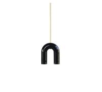 Lámpara de Techo, Nordic Modern U Shaped Rainbow Pendant Lamp Creative LED Light for Master Bedroom Living Room Children's Home Minimalist Fixture(Warm,A-1)