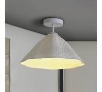 Lámpara de techo OSRAM Decor Lotus Leaf, 1 luz, blanco, papel, E27