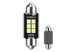 Lámpara de techo para coche, techo interior, lámpara de lectura interior Lámparas de repuesto de doble punta, Blubs interiores de alto brillo para lectura de matrícula