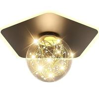 Lámpara de techo pequeña con forma de araña for pasillo, luces LED creativas for porche, guardarropa, balcón, lámparas de pasillo del norte de Europa, atenuación de tres colores,Iluminación interior