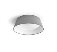 PLAFÓN INTERIOR DE LED 14W 1100lm 3000K MOD. DAWN LUZ CALIDA. COLOR GRIS Ø34x12cm PHILIPS