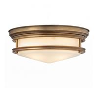 Lámpara De Techo Premium Estilo Jugendstil Bronce Vidrio Ø36 cm E27 3-Focos