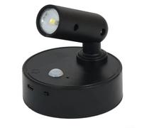 Lámpara de techo recargable, luces de imagen para pared, foco magnético inalámbrico con control remoto, sensor táctil y de movimiento, 3 modos de color, instalación sin taladros para pasillo, entrada