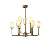 Lámpara de Techo Sputnik de Estilo Industrial Moderno, Lámpara de Techo Dere Y Cristal, Luminarias de Techo, G9, Estilo Industrial Moderno, para Sala de Estar, Comedor Y Dormitorio.