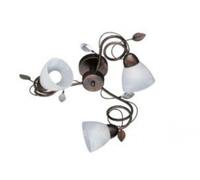 LA'MPARA DE TECHO TRADITIO PARA CONEXIO'N INTERIOR PEQUEA E14 EN METAL COLOR O'X