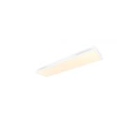Philips Hue - Panel Led Inteligente Aurelle, 39W-3750 lúmens, Luz Blanca de Cálida a Fría, Compatible con Alexa y Google Home, 120x30cm, Blanco