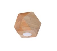Sollux Lighting Woody lámpara de techo 1x40 W madera SL.1009