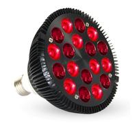 Lámpara De Terapia De Luz Roja 54W LED Dispositivo De Terapia De Luz Infrarroja 660Nm 850Nm para Alivio del Dolor Crecimiento del Cabello Antienvejecimiento,Light Bulb