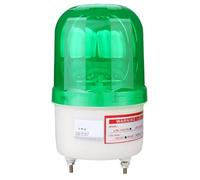 Lámpara de Torre Alarma señal Industrial, 12 V, 24 , 220 , 380 , LED-1101, indicador Giratorio, sin Sonido, luz estroboscópica, roja, Amarilla, Azul y Verde(Green,24v)