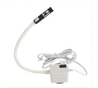 Lámpara de trabajo infrarroja con luz láser roja para posicionamiento, corte con base magnética, máquina de coser, enchufe es