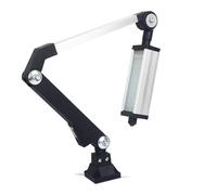 Lámpara de trabajo LED for máquina herramienta, 24 V, 36 V, 220 V, brazo largo, CNC, torno, punzonado, fresado, plegable, resistente al agua Para máquinas herramienta(16W,220V)