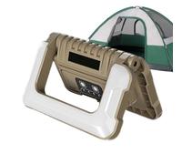 Lámpara de trabajo LED recargable, 1000 lm, 5 modos, plegable, USB, portátil, para camping, para exteriores, taller, reparación, soldadura, pintura