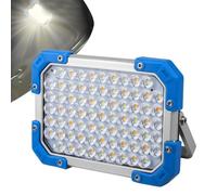 Lámpara de trabajo LED recargable | Proyector portátil impermeable de 7 modos | Lámpara LED recargable de 3600 mAh para trabajo, para solución de problemas de autoacampada, taller, astillero