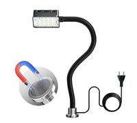 Lámpara de Trabajo Magnética Lamptobe de 10 W para Máquinas de 6000K con Cuello de Cisne Flexible y Base Magnética,Lámpara para Herramientas de Taller para Bancos de Trabajo,Tornos,Parrillas,Tallere
