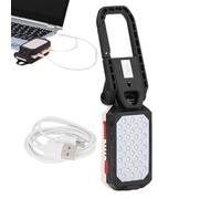 Lámpara de trabajo magnética LED, linterna mecánica con imán,Pequeñas luces mecánicas magnéticas | Lámparas de taller LED, linterna de trabajo con carga USB, proyector