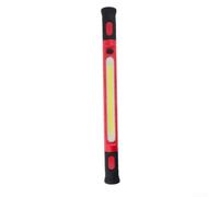 Lámpara de trabajo magnética recargable 1230LM Antorcha LED portátil para inspección de reparación de automóviles Bajo la luz del capó Diseño delgado (rojo)