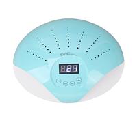 Lámpara de Uñas de 48 W Sensible a la Inteligencia, Lámpara de Uñas LED Doble UV, Máquina de Gel Secadora de Esmalte de Uñas LED UV para Manicura y Pedicura con 4 Temporizadores