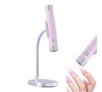 Lámpara de Uñas | Recargable Inalámbrica con Sensor Automático,Luz LED de Curado para Uñas de Mesa | para Mujeres, Niñas, Artistas, Principiantes, y Diseño de Belleza