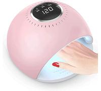 Lámpara de uñas Secador de uñas Lámpara de uñas LED UV, Secador de uñas de gel de 84 W con función de blanqueamiento Sensor automático 3 Temporizadores Ajuste 5s Secado rápido for máquina de uñas y uñ