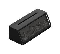 Lámpara de vapor con aromas retro - Humidificador estilo carbón, difusor perfumado calmante, función de luminosidad ambiental | Calmante mesita de noche escritorio salón espacio para niños estante B