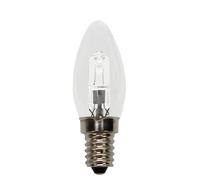 Lámpara de vela halógena heitrónica 3 Set E14 42W