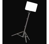 Lámpara de vídeo LED con filtros RGB y trípode para fotografía profesional y transmisión en vivo, lámpara de estudio fotográfico