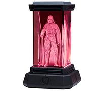 Paladone Lámpara de vidrio holográfica Darth Vader 3D - Producto oficial Star Wars, lámpara LED coleccionable, regalos y accesorios de escritorio de Star Wars Anakin Skywalker