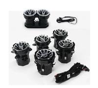 Lámpara Decorativa Interior RGB Para Coche Para Benz Clase W177 Reacondicionamiento 64 Colores Luz Ambiental Rejillas De Ventilación LED Ventilación Aire Acondicionado(Front Rear Vent)