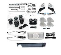 Lámpara Decorativa Interior RGB Para Coche Para Benz Clase W177 Reacondicionamiento 64 Colores Luz Ambiental Rejillas De Ventilación LED Ventilación Aire Acondicionado(Suit 7)