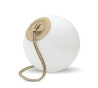 Lámpara decorativa LED Newgarden Norai con batería, beige